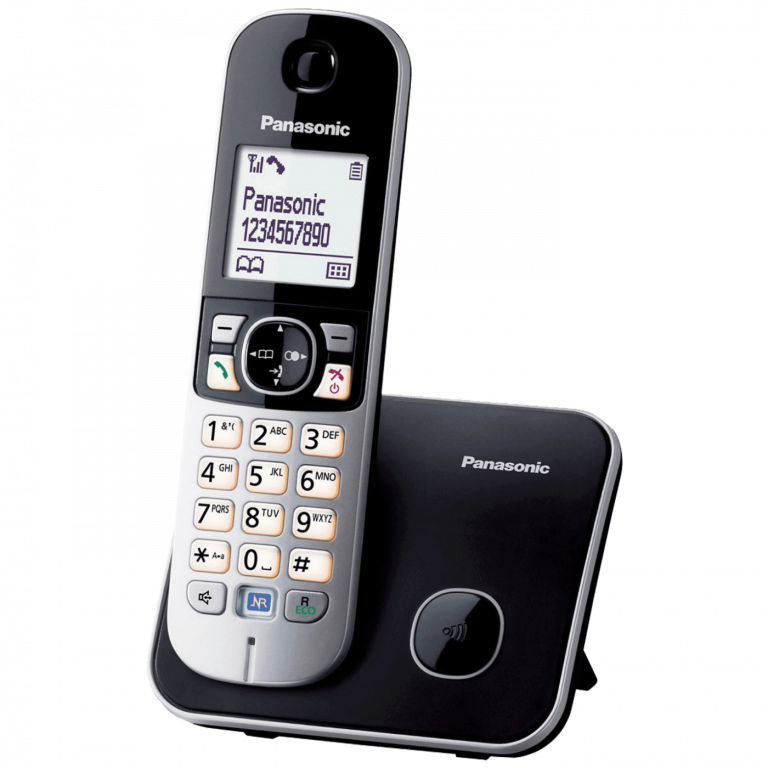 Panasonic KX-TG6811FXB bežični DECT telefon sa LCD ekranom i osvijetljenom tastaturom