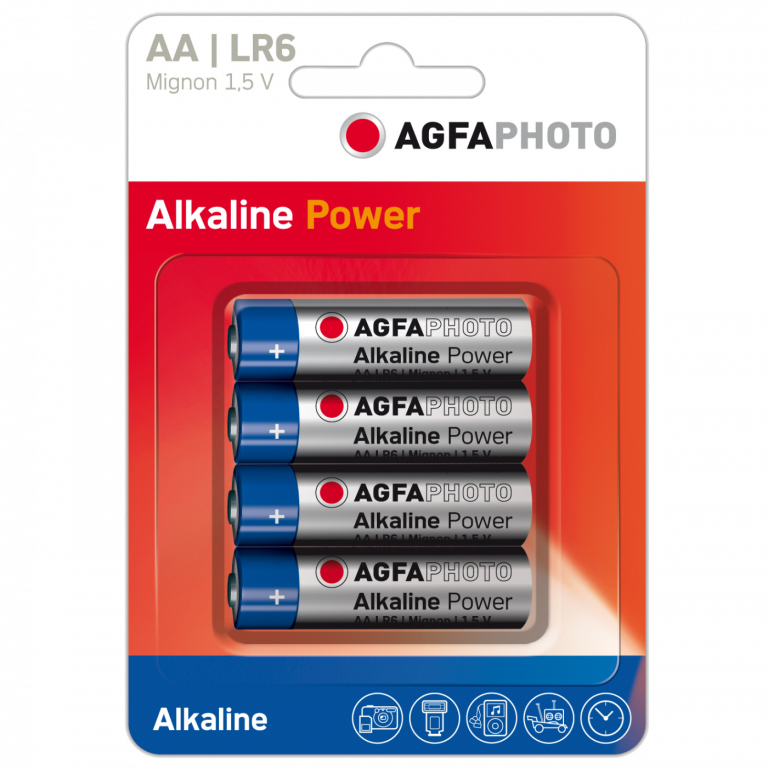 Agfa alkalne baterije AA/LR6 u blister pakovanju od 4 komada