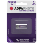 Agfa CR123A litijumska baterija u blister pakovanju, 3V, 1200 mAh