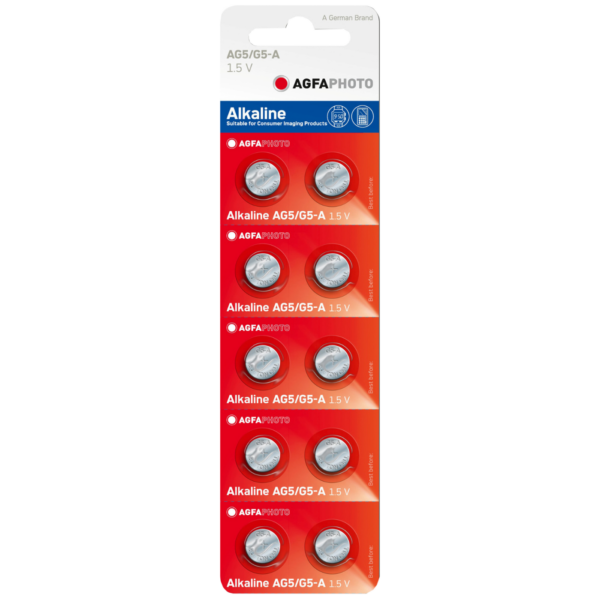 Agfa LR66/AG5 alkalna baterija u blister pakovanju od 10 komada