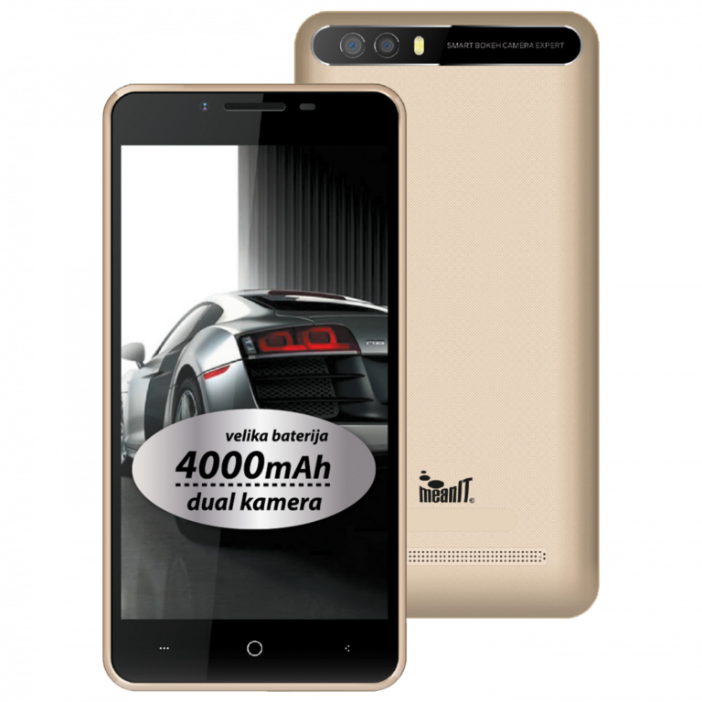 MeanIT Smartphone C41 sa 5" ekranom, Dual SIM i dual kamerom