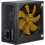 Inter-tech Argus APS-620W napojna jedinica sa crnim kučištem i 12cm ventilatorom.