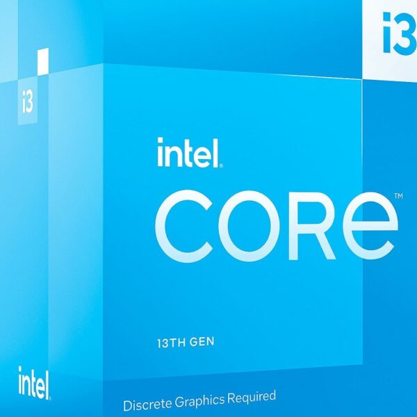 Intel Core i3-13100F procesor sa LGA1700 soketom i BOX pakovanjem
