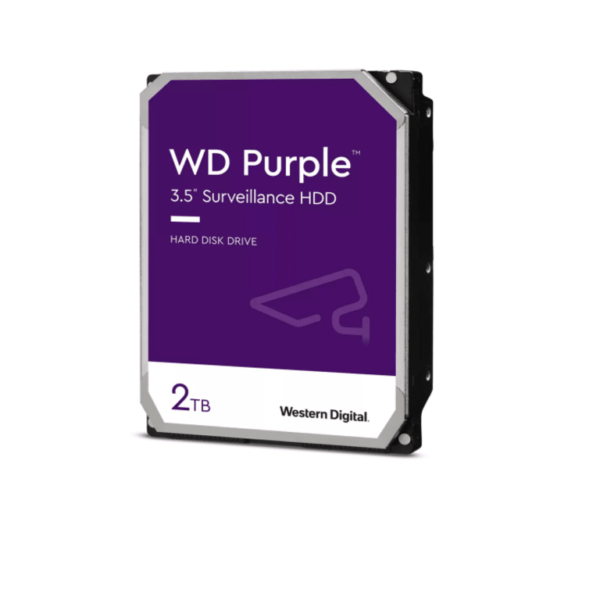 WD Purple 2TB HDD SATA3 64MB hard disk sa ljubičastim oznakama