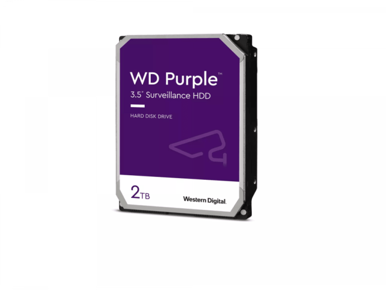 WD Purple 2TB HDD SATA3 64MB hard disk sa ljubičastim oznakama