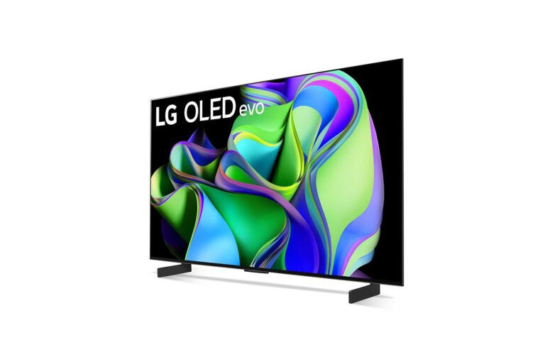LG OLED42C32LA 4K OLED televizor sa tanak dizajn i postoljem