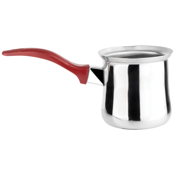 Zilan džezva za kafu br.6 od nehrđajućeg čelika sa poliranom površinom i ergonomskom ručkom