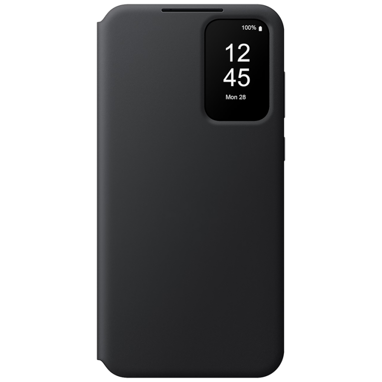 Crni Samsung Galaxy A55 Smart View Wallet Case sa preglednim prozorom