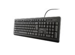 Trust Primo crna žičana tastatura sa SRB layout-om i spill-resistant dizajnom