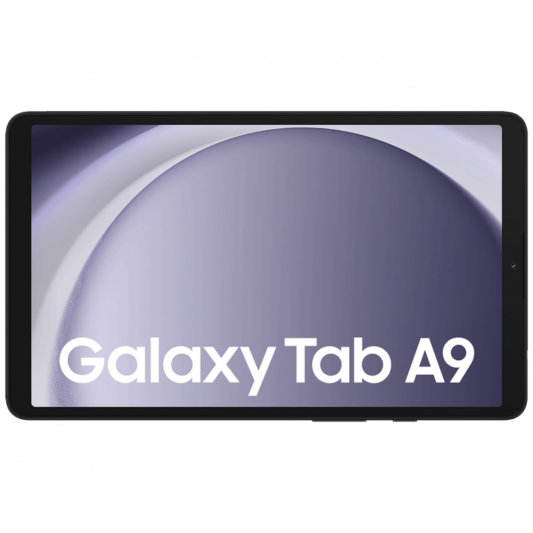 Samsung Galaxy Tab A9 tablet u grafitnoj boji sa 8.7" ekranom i metalnim kućištem