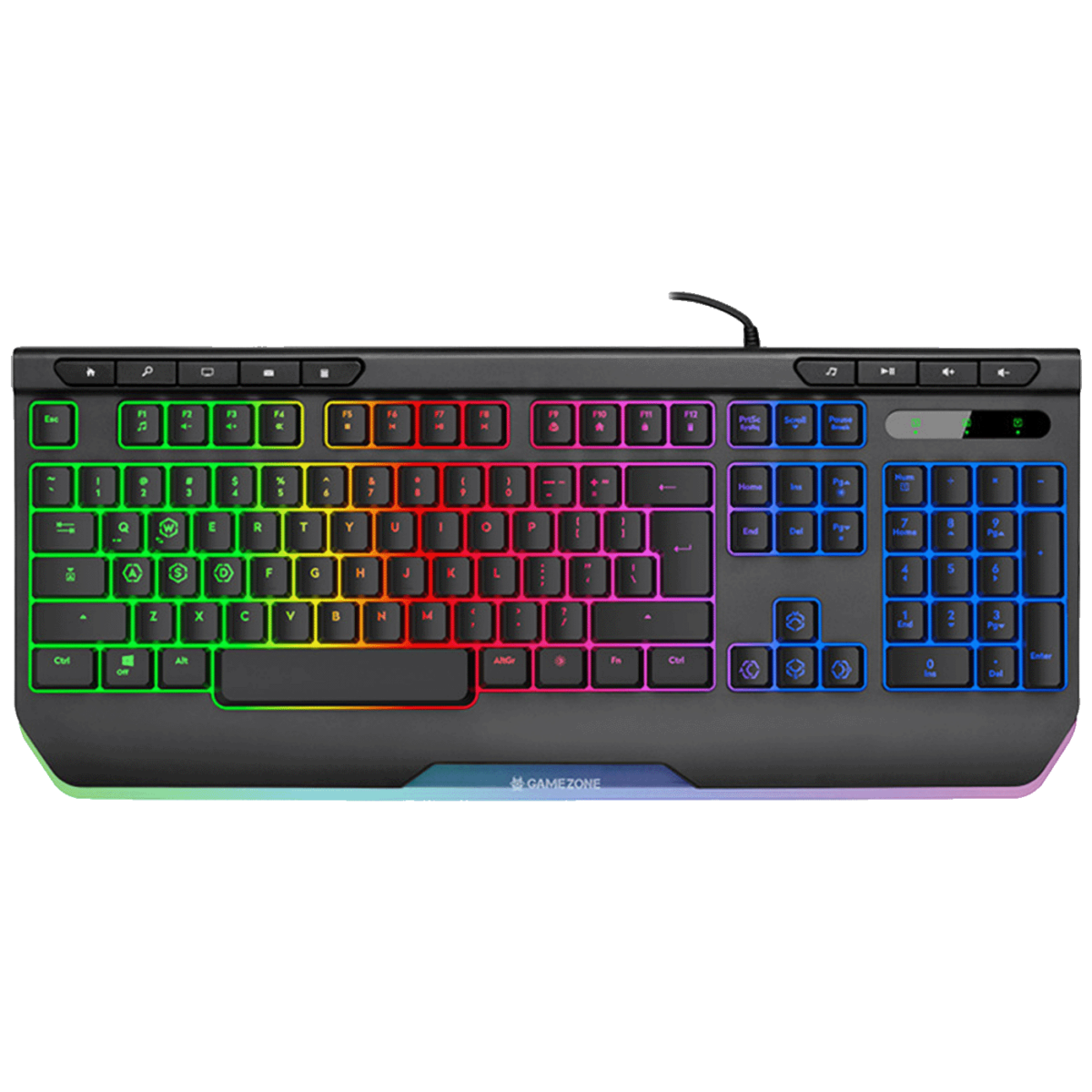 Tracer RAY X RGB gaming tastatura sa osvetljenim tipkama i modernim dizajnom