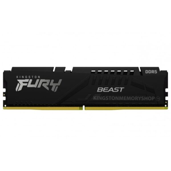 Kingston 16GB DDR5 Fury Beast RAM memorija sa crvenim hladnjakom