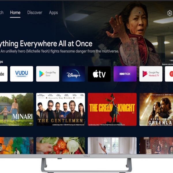 Tesla TV 55E635BUS UHD Android Smart TV sa crnim okvirom i 55-inčnim ekranom