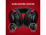 HyperX Cloud III Wireless gaming slušalice u crno-crvenoj boji sa bežičnom konekcijom