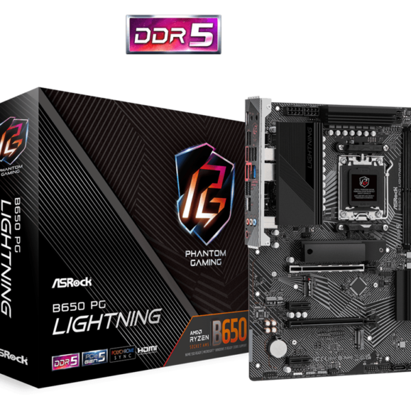 ASRock B650 PG Lightning matična ploča sa AMD AM5 socketom i DDR5 podrškom