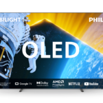 Philips 77'' OLED819 4K televizor sa Ambilight tehnologijom i crnim metalnim okvirom