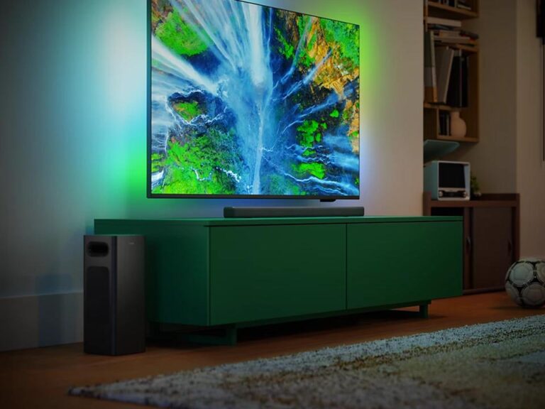 Philips TAB6309/10 Soundbar crne boje sa modernim dizajnom