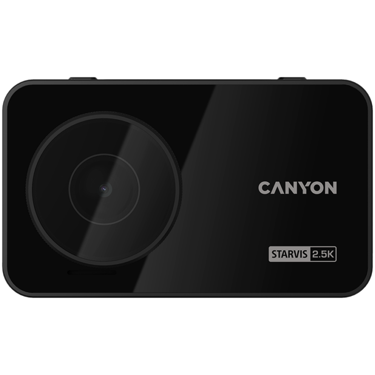 CANYON DVR25GPS auto kamera u crnoj boji sa 2.5K rezolucijom i GPS-om