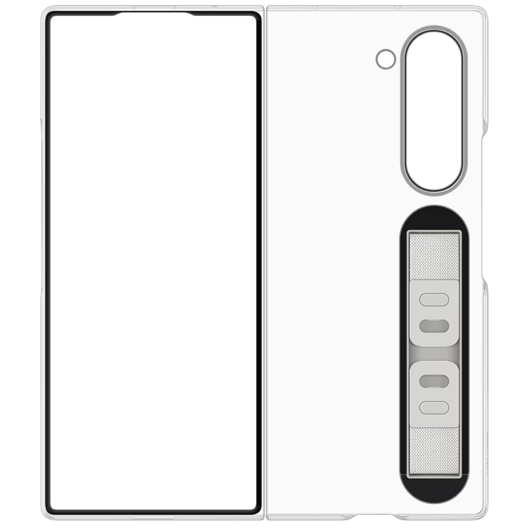 Prozirna maska za Samsung Galaxy Z Fold6 na bijeloj podlozi