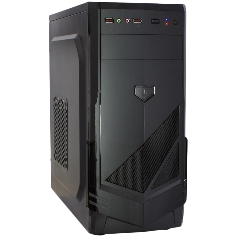 PC računar sa AMD Athlon Pro 300GE procesorom, BIOSTAR B450 matičnom pločom i ATX kućištem