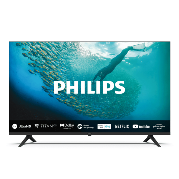 Philips 43PUS7009 4K Ultra HD televizor sa crnim okvirom i Titan OS operativnim sistemom