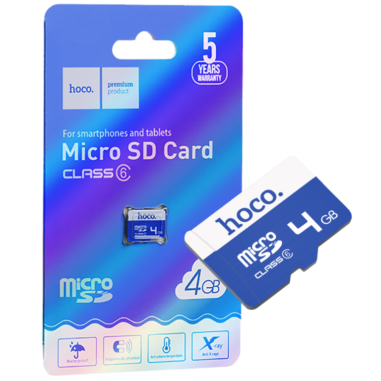 hoco. Micro SD kartica 4GB Class 6 sa oznakom brzine