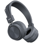 Sive bežične Bluetooth slušalice hoco. W25 Promise sa mikrofonom