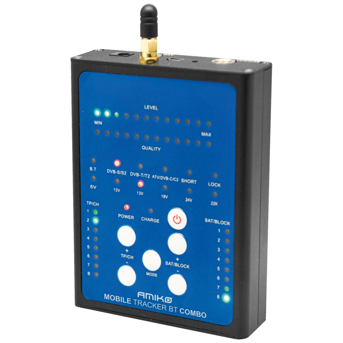 Amiko mjerni instrument DVB-S2/T2/C sa Bluetooth vezoм i displejem