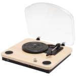 SAL Retro gramofon u drvenoj kutiji sa Bluetooth zvučnikom i vintage dizajnom