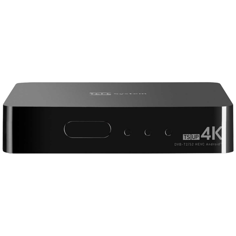 TELE System UP4K Android prijemnik sa DVB-S2/T2 tunerom i 4K rezolucijom