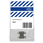 ZED electronic RCA činč ženski x 2 za produžetak audio kabla u blister pakovanju