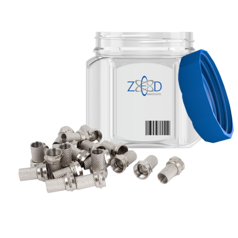 ZED electronic F-Konektor 7mm extra kvalitet, pakovanje od 100 komada
