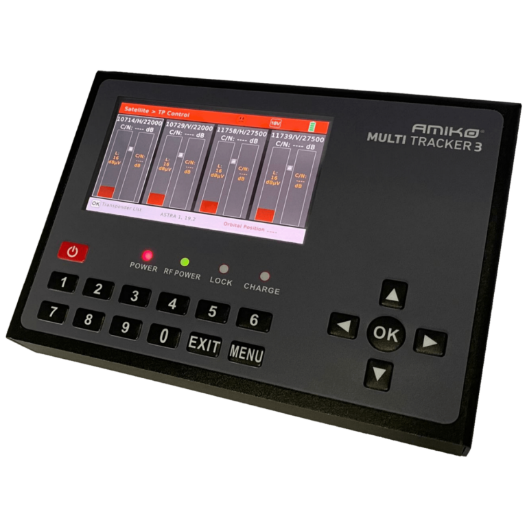 Amiko Multitracker 3 mjerni instrument sa AMOLED ekranom i DVB-S/S2/T/T2/C/C2 podrškom