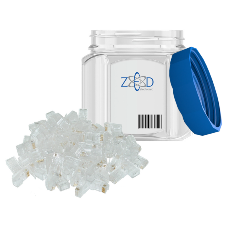 ZED mrežni konektor RJ-45, 8/8, pakovanje od 50 komada