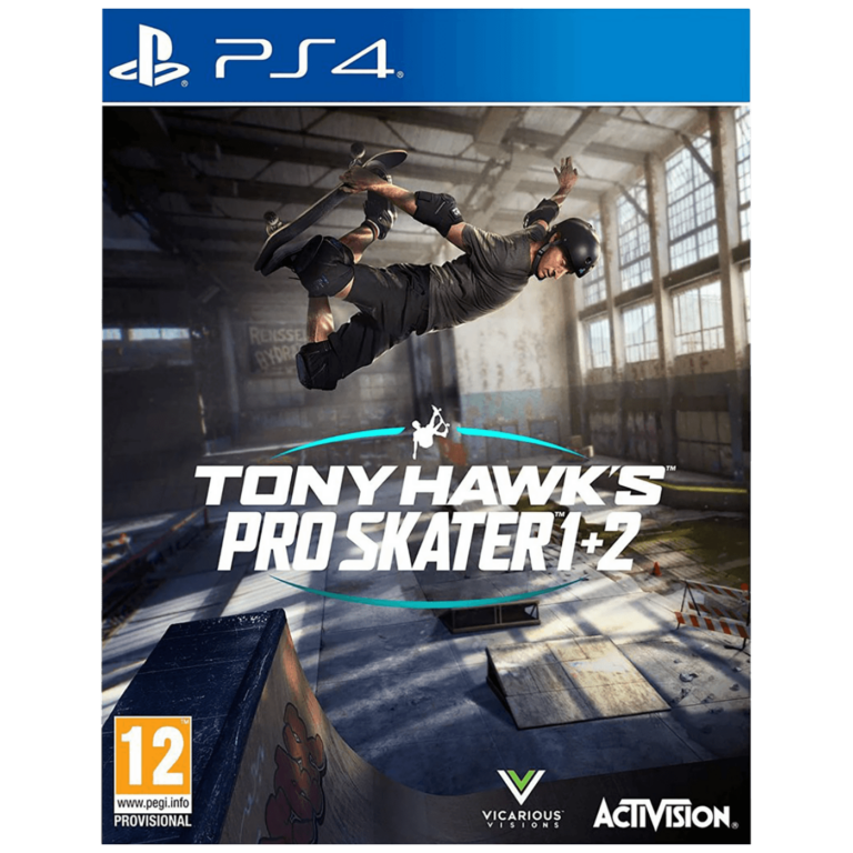 Tony Hawk's Pro Skater 1 + 2 omot za PlayStation 4
