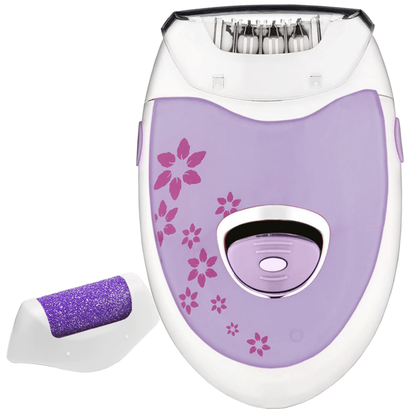 Goldmaster Epilator GM-7159M, ljubičaste boje, sa glavom za epilaciju i glavom za čišćenje peta