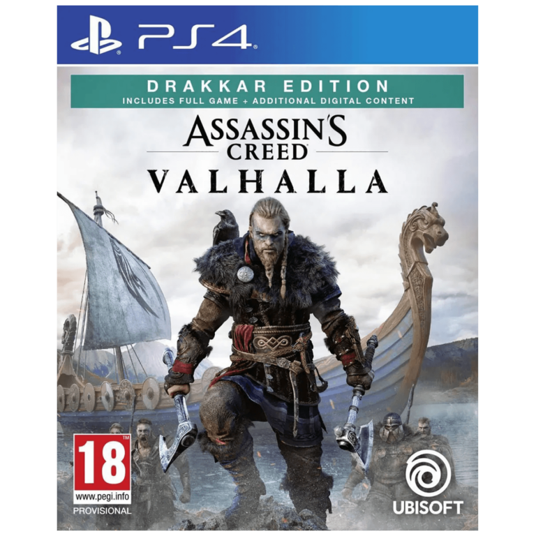 Assassin's Creed Valhalla Drakkar Edition za PlayStation 4 sa vikinškim ratnikom na omotu