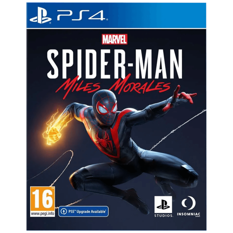 Omot igre Marvel's Spider-Man: Miles Morales za PlayStation 4