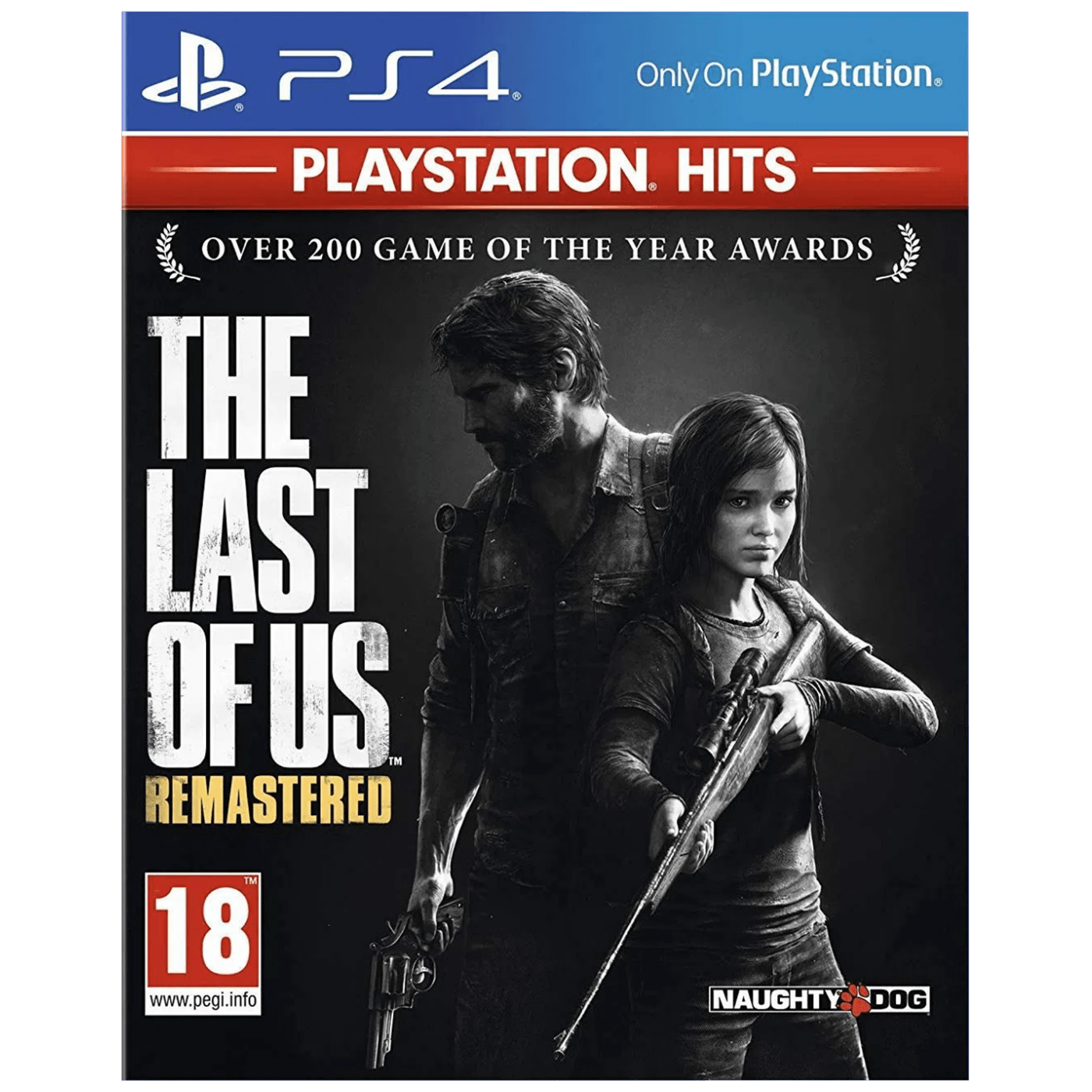 Omot igre The Last of Us Remastered HITS za PlayStation 4