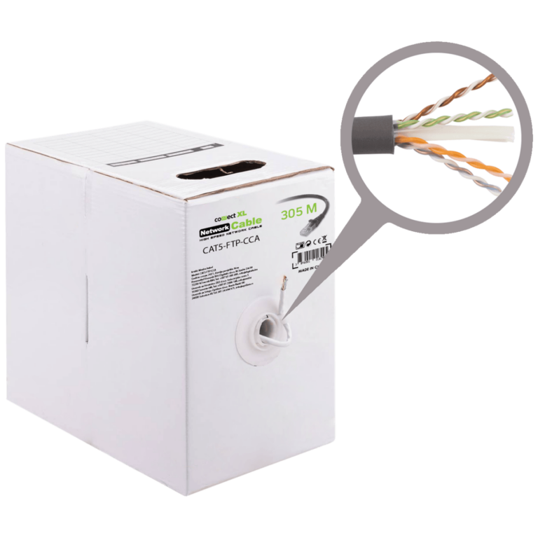 Connect XL FTP mrežni kabl CAT5e, 305 metara, oklopljeni parovi