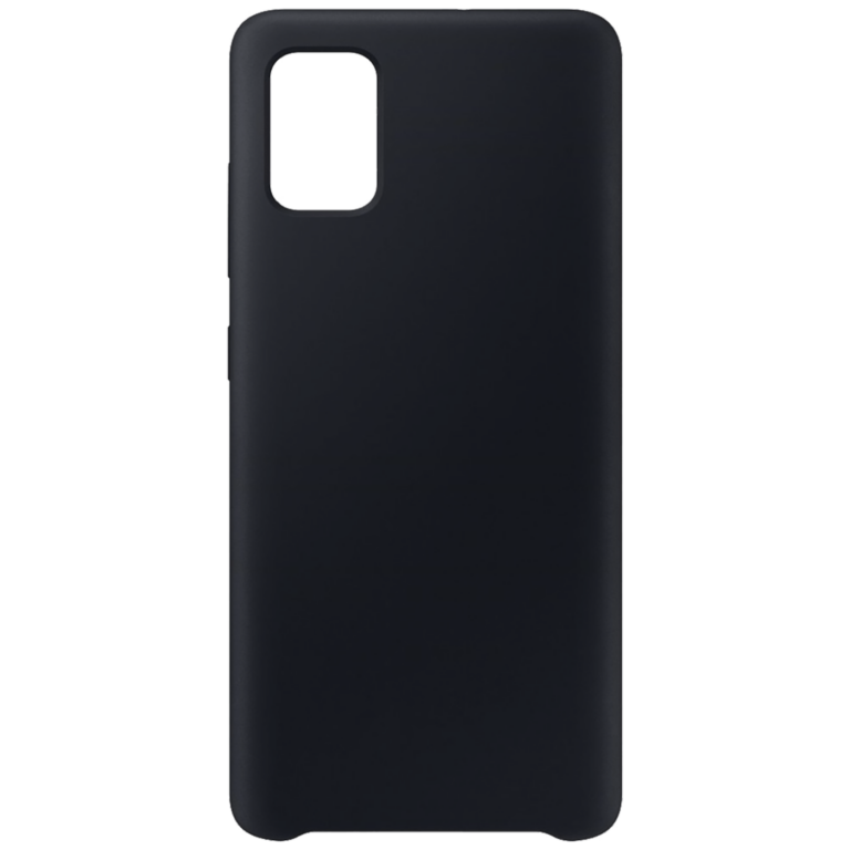 Originalna crna silikonska maska za Samsung Galaxy A72
