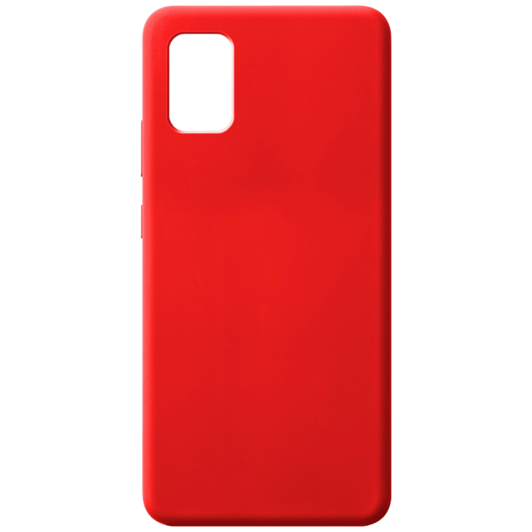 Originalna silikonska maska za Samsung Galaxy A51 u crnoj boji