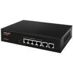 REDLINE PoE mrežni switch sa 6 portova, od kojih 4 podržavaju PoE