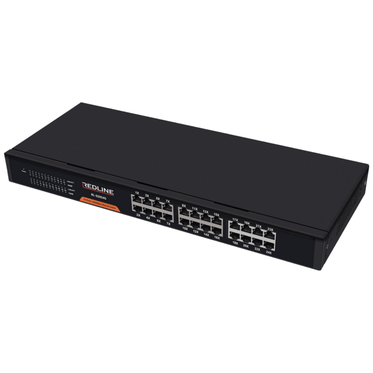 REDLINE 24-portni mrežni switch RL-S2024G sa 10/100/1000Mbps portovima
