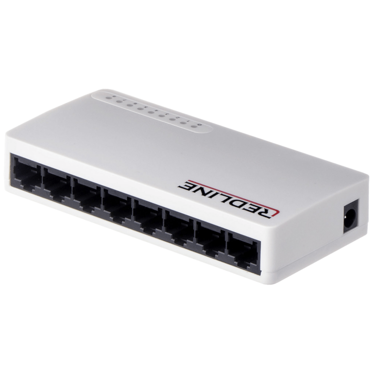 REDLINE 8-portni mrežni switch RL-S1008M sa RJ-45 priključcima
