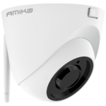 Amiko Home IP kamera 5 MP sa WiFi, crna boja, sa 3.6mm objektivom i IR LED osvetljenjem