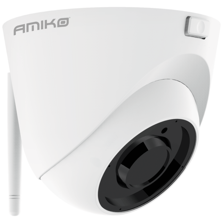 Amiko Home IP kamera 5 MP sa WiFi, crna boja, sa 3.6mm objektivom i IR LED osvetljenjem