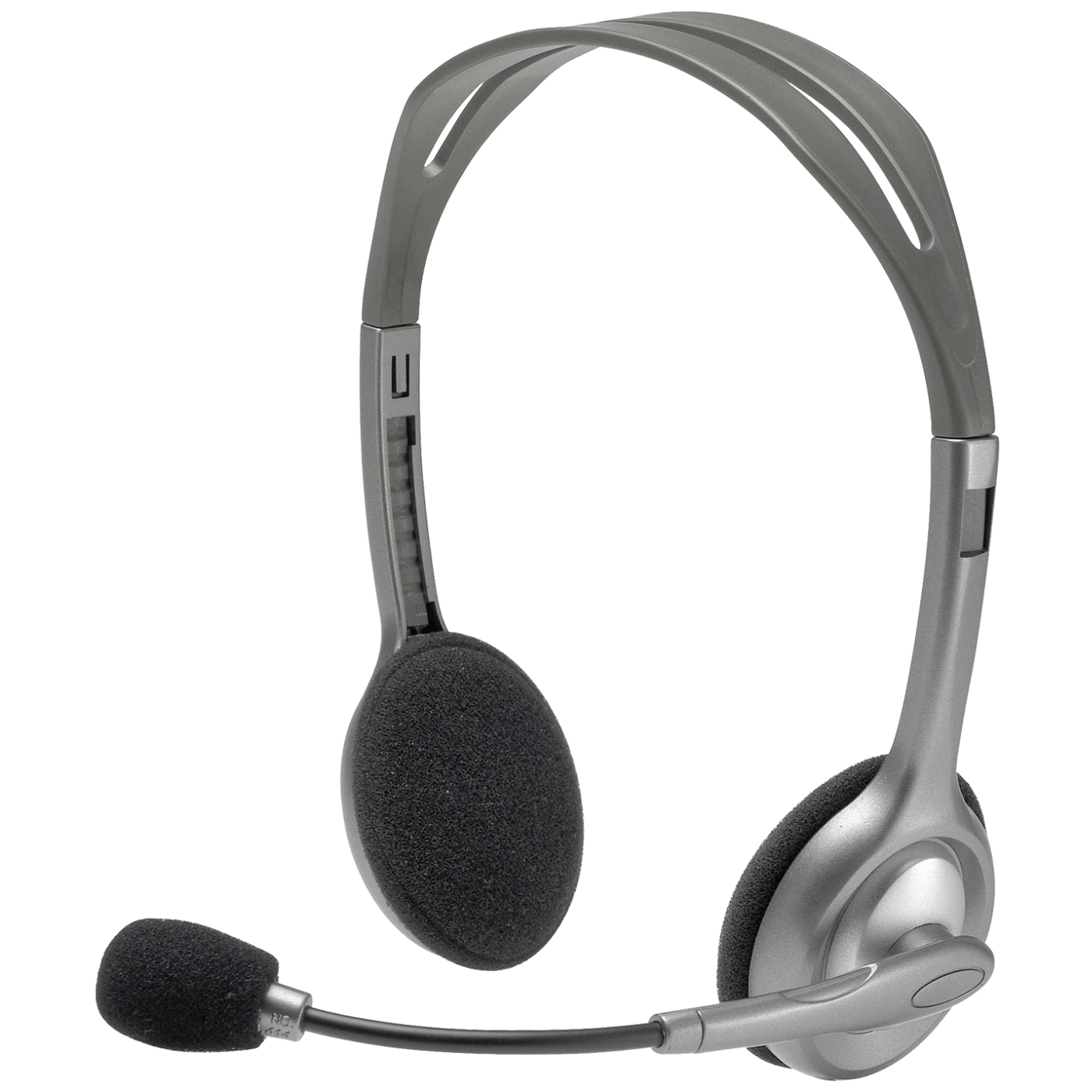 Logitech H110 crne PC slušalice sa mikrofonom na nosaču