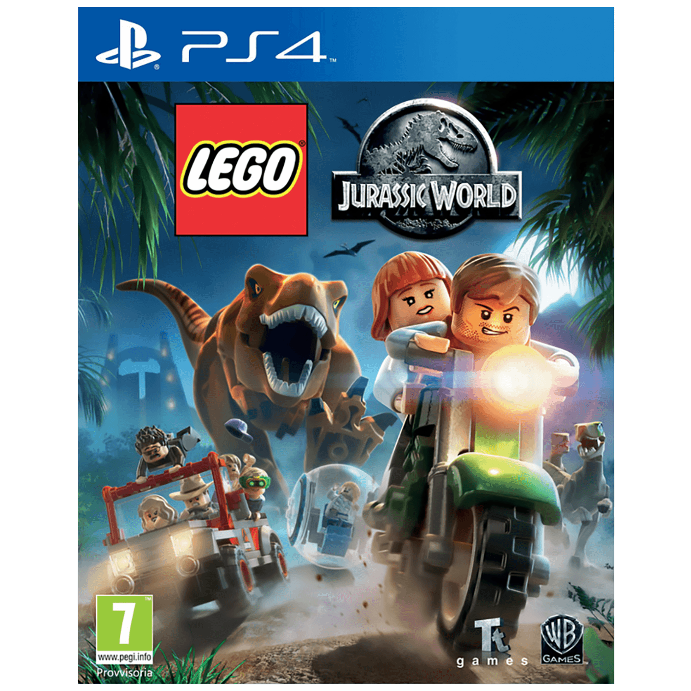 LEGO Jurassic World PS4 igra sa dinosaurima i likovima iz filma