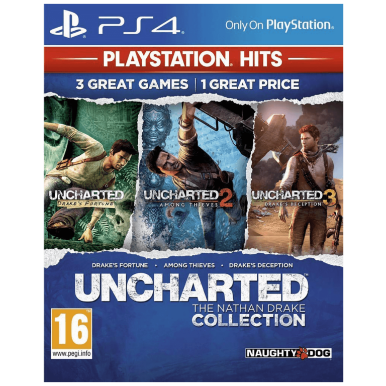 Omot igre Uncharted: The Nathan Drake Collection za PlayStation 4
